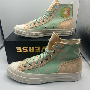 New Converse UNISEX Chuck 70 Mi Gente Men's 9 women's 11 White Ivory